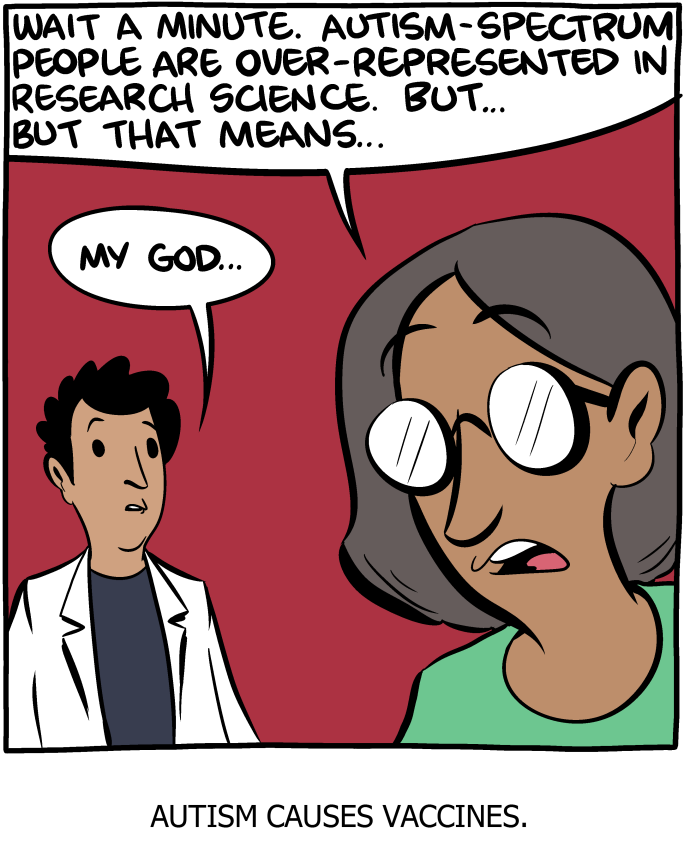 Saturday Morning Breakfast Cereal - Autism and Vaccines